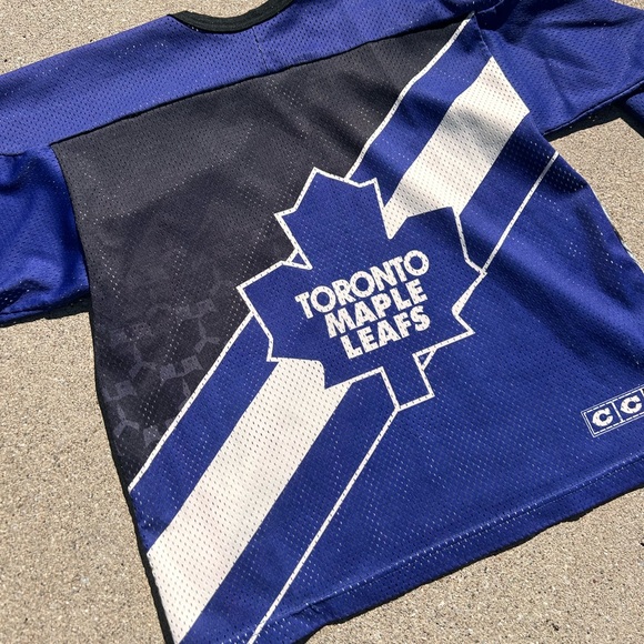 Vintage Toronto Maple Leafs AOP CCM Jersey - Picture 2 of 3